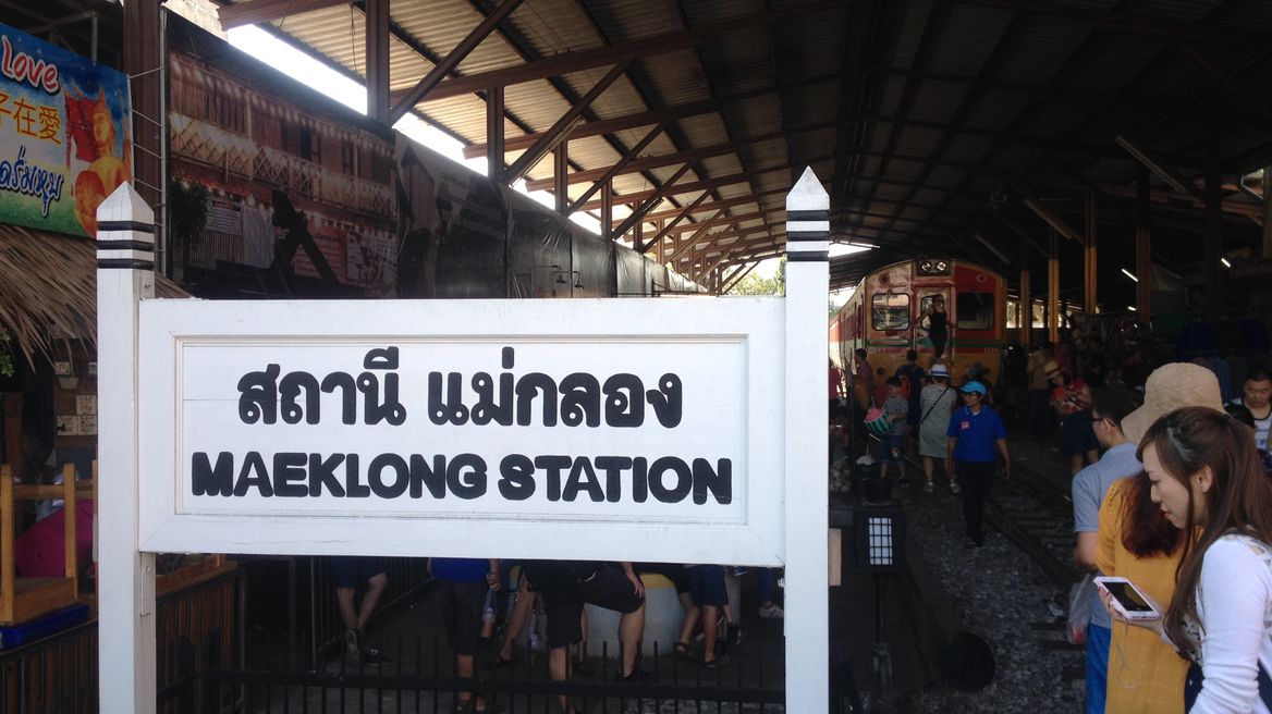 At Maeklong Station