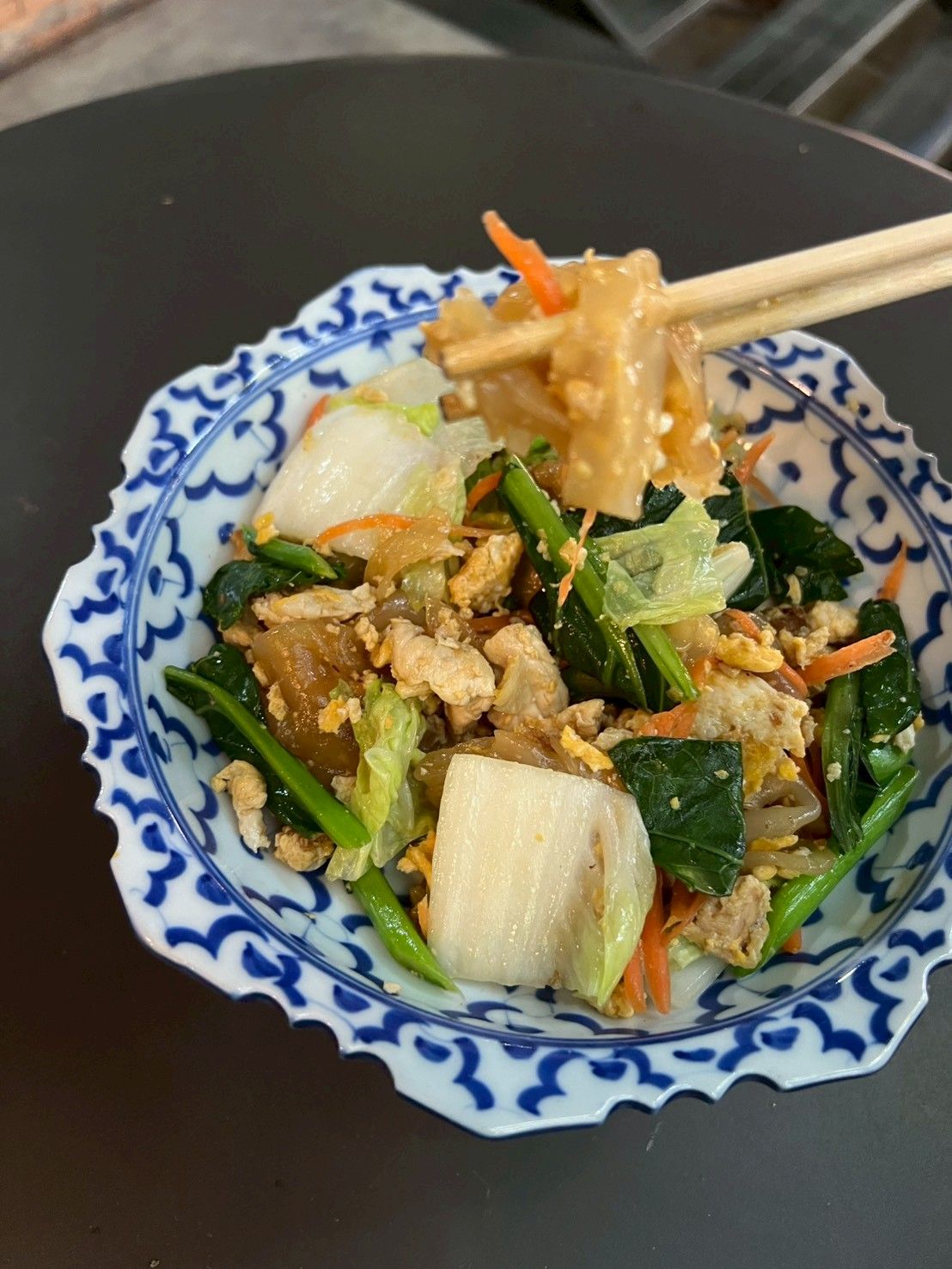 Thai fried noodle (Pad Si-ew)