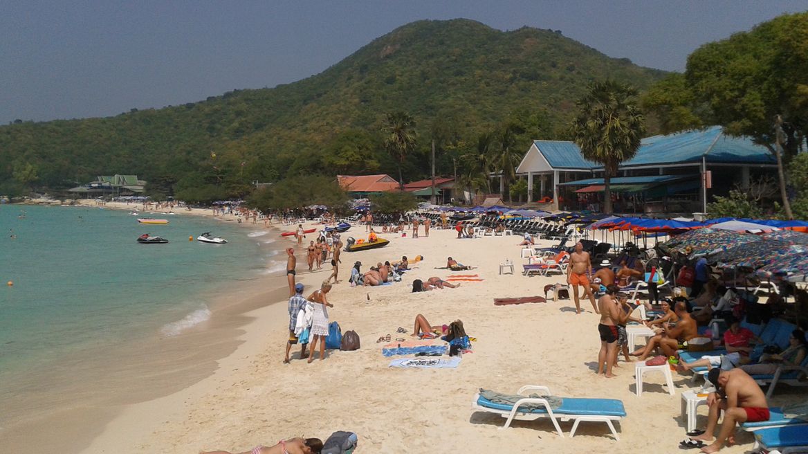 Beautiful with sand beach