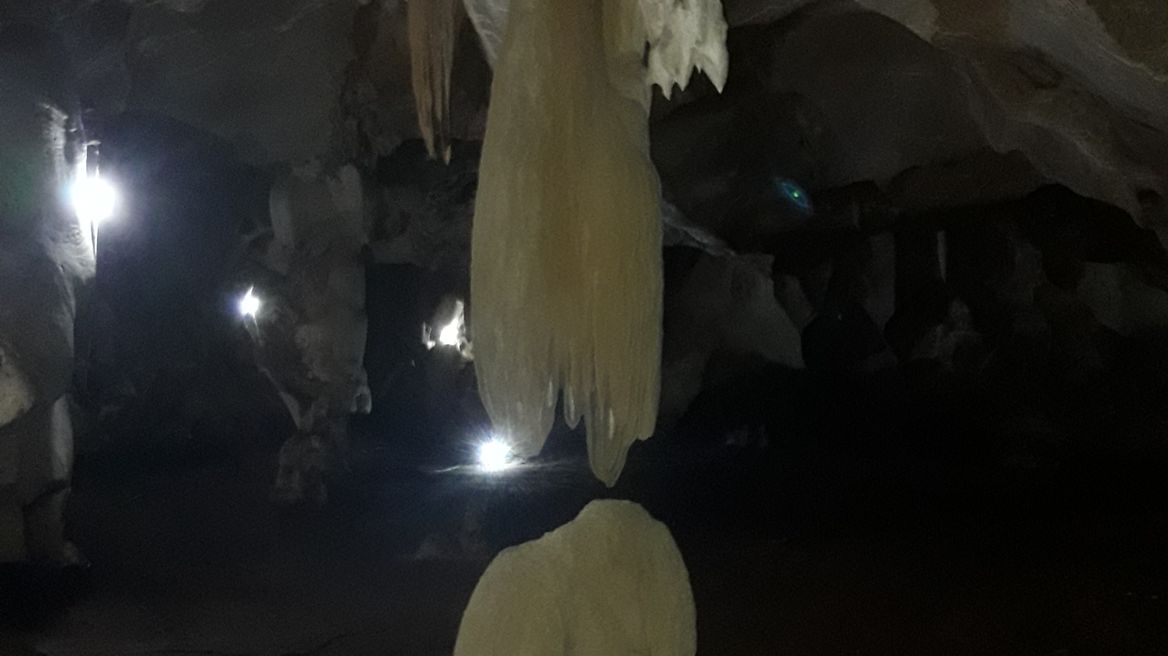 What amazing stalactites 