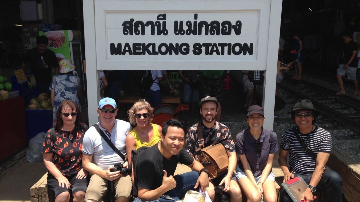 Maeklong Railway Market Tour