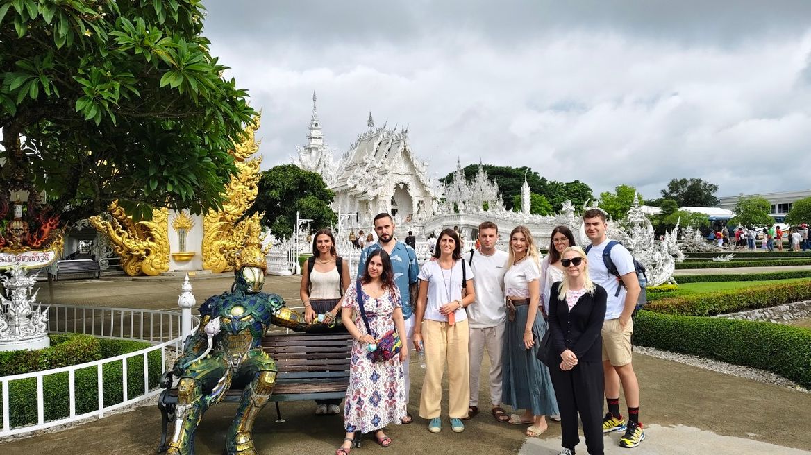 white temple