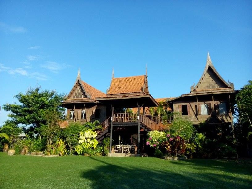 Our traditional style teak wood house