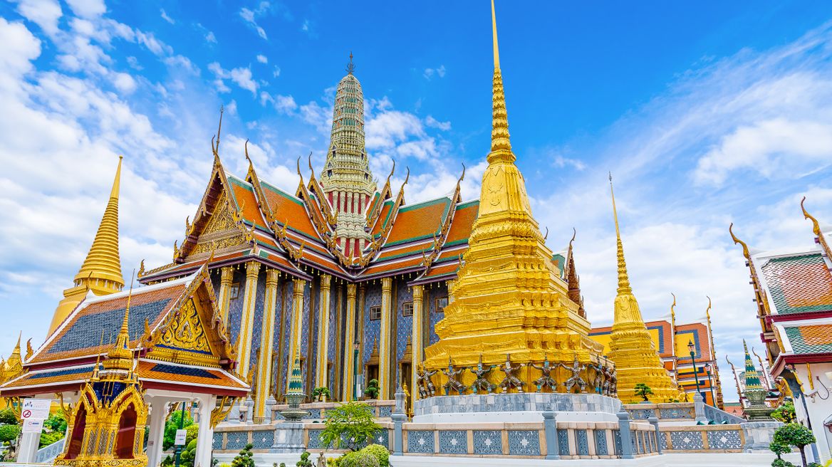 The Grand Palace and The Emerald Buddha Temple