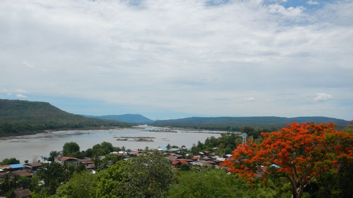 View of Khongchiam city