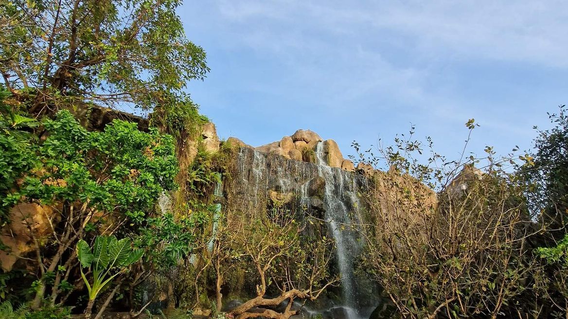 Dantewada land of Angel's waterfall park 