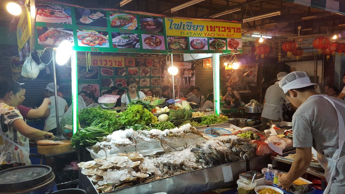 Street food at Bangkok Chinatown
