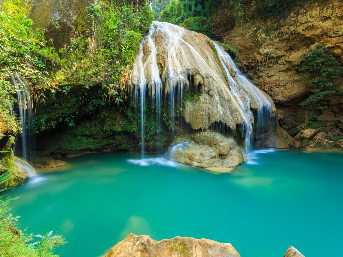 Private Day Tours Near Chiang Mai: Koh Luang Waterfall in Lamphun