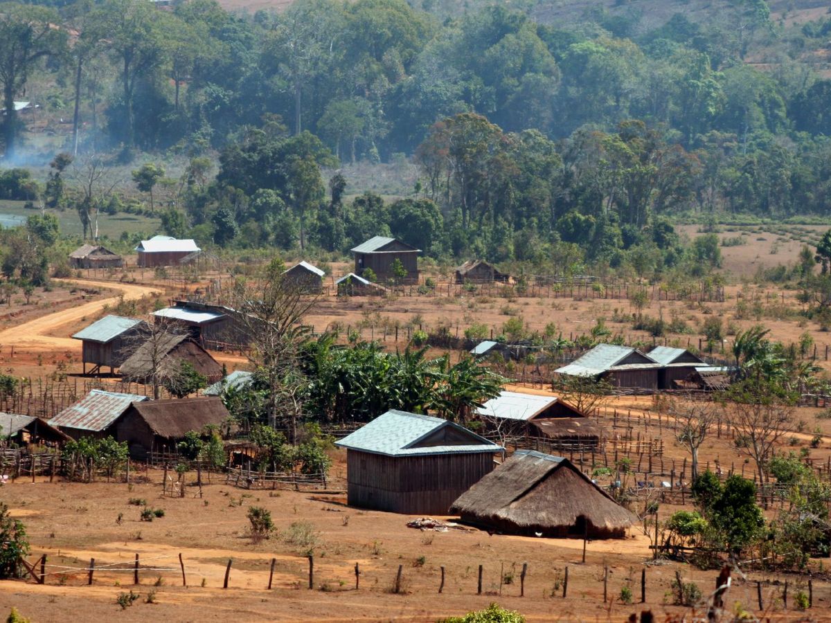 Bunong village mondulkiri cambodia