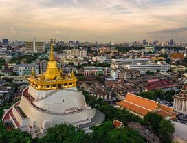 Explore the Iconic Landmarks, the Golden Mount, Giant Swing, Authentic Thai Museum in Bangkok I Thailand I Day Tour