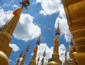 Amazing Saraburi with the 500 Golden Pagodas