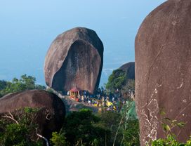 A Stairway to Heaven at Khao Khitchakut Mountain!