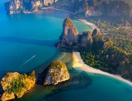 Join Tour from Krabi 4 Islands by Speedboat with English Speaking Guide (09:00-14:00)