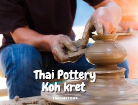 Koh Kret Cultural Escape: Bike, Craft, and Local Delights (Half Day)