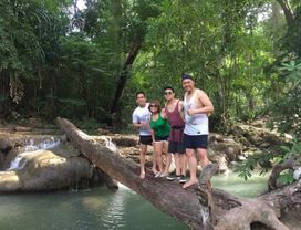 Kanchanaburi from Bangkok: Erawan Waterfall Trek & Local Lunch