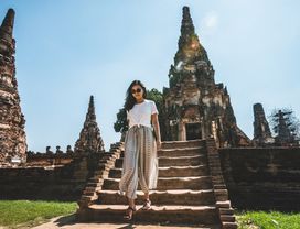 Exploring Ayutthaya's Historic Ruins & Picturesque Floating Market