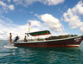 Private Boat Trip at Bangtao Beach with SUP 