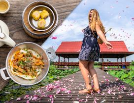 Central Thailand Tour: Lotus Pond, Temple & Thai-Chinese Lunch