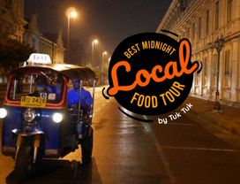 Midnight Best Local Food Tour by Tuk Tuk 