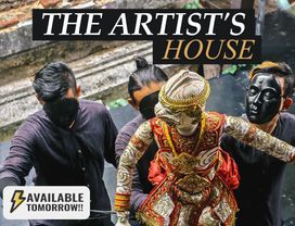 Authentic Thai Puppet Show at the Artist's House by the Canal