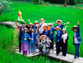 Delights of Saraburi: Exploring Rice Fields with Local Farmers from Bangkok!