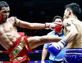 MuayThai Match at Rajadamnern Boxing Stadium with Round Trip Transfer