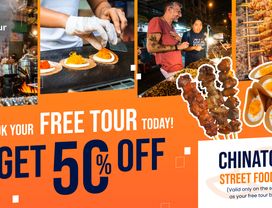 Street Food Tour in Chinatown Bangkok (Special DEAL for the Free Walking Tour Booking!)