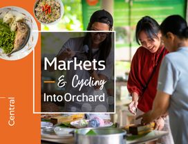 Cycle Into Orchard, Enjoy Homemade Lunch, and Explore Umbrella Market and Amphawa Floating Market