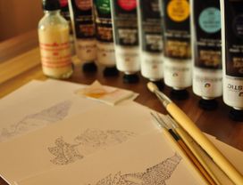 Let's Learn About Thai Art & Paint Traditional Thai Paintings with a Local! 