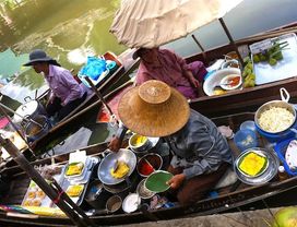 Tour Near Suvarnabhumi Airport - Kwan Riam Floating Market, Botanic Garden and Night Market