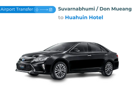 Transfer from Suvarnabhumi/Don Mueang Airport to Hua Hin Hotel by Private Car