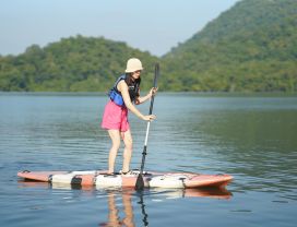 Sri Lanna (Floating House) & Sticky Waterfall Park