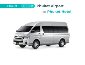 Transfer from Phuket Airport to to Hotel in Phuket Town Area by Private Van