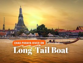 Chao Phraya River Long-Tail Boat Tour: Sunset & Flower Market