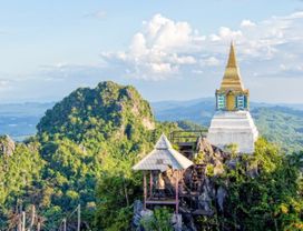 Unseen Thailand in Lampang - Remarkable temple on mountain