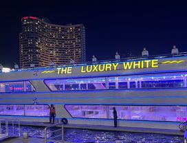 The Luxury White Dinner Cruise with Round Trip Transfer