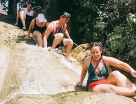 Sticky Waterfall and TukTuk Tour in Songkran Festival
