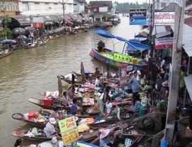 Unseen Mae Klong Railway Market and Amphawa Floating Market 