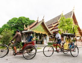 Hop on a Trishaw & Explore Chiang Mai Like a Local (Half day)