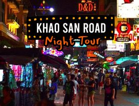Khao San Road Night Tour: Eat, Drink, Dance & Foot Massage