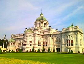 Bangkok Through Time. Great Throne Hall, Royal Temple and Rattanakosin Exhibition Hall.