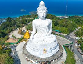 Phuket: Wat Chalong, Viewpoint & Old Town: 8:30 AM