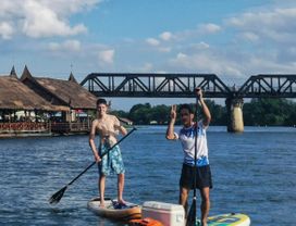 Paddle and Visit History on River Kwai