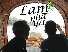 Lamphaya Floating Market: Shopping, Eating, and Boating Nearby Bangkok! 