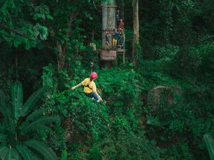Zipline at Hanuman World Phuket
