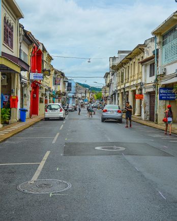 Phuket town street