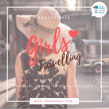 Girls travelling in Thailand