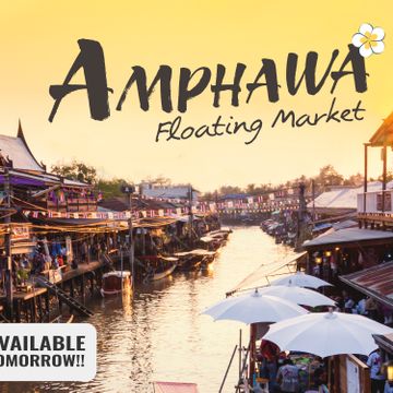 Amphawa Floating Market & Boat Ride to Local Canal