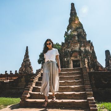 Exploring Ayutthaya's Historic Ruins & Picturesque Floating Market