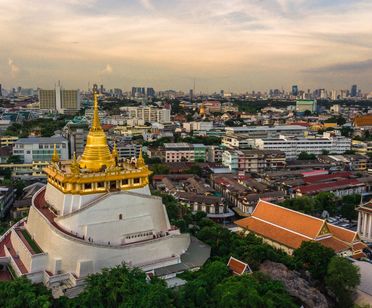 Explore the Iconic Landmarks, the Golden Mount, Giant Swing, Authentic Thai Museum in Bangkok I Thailand I Day Tour